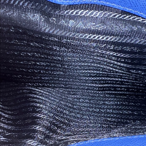 3333 Prada Navy Blue Leather Satchel - Picture 12 of 12